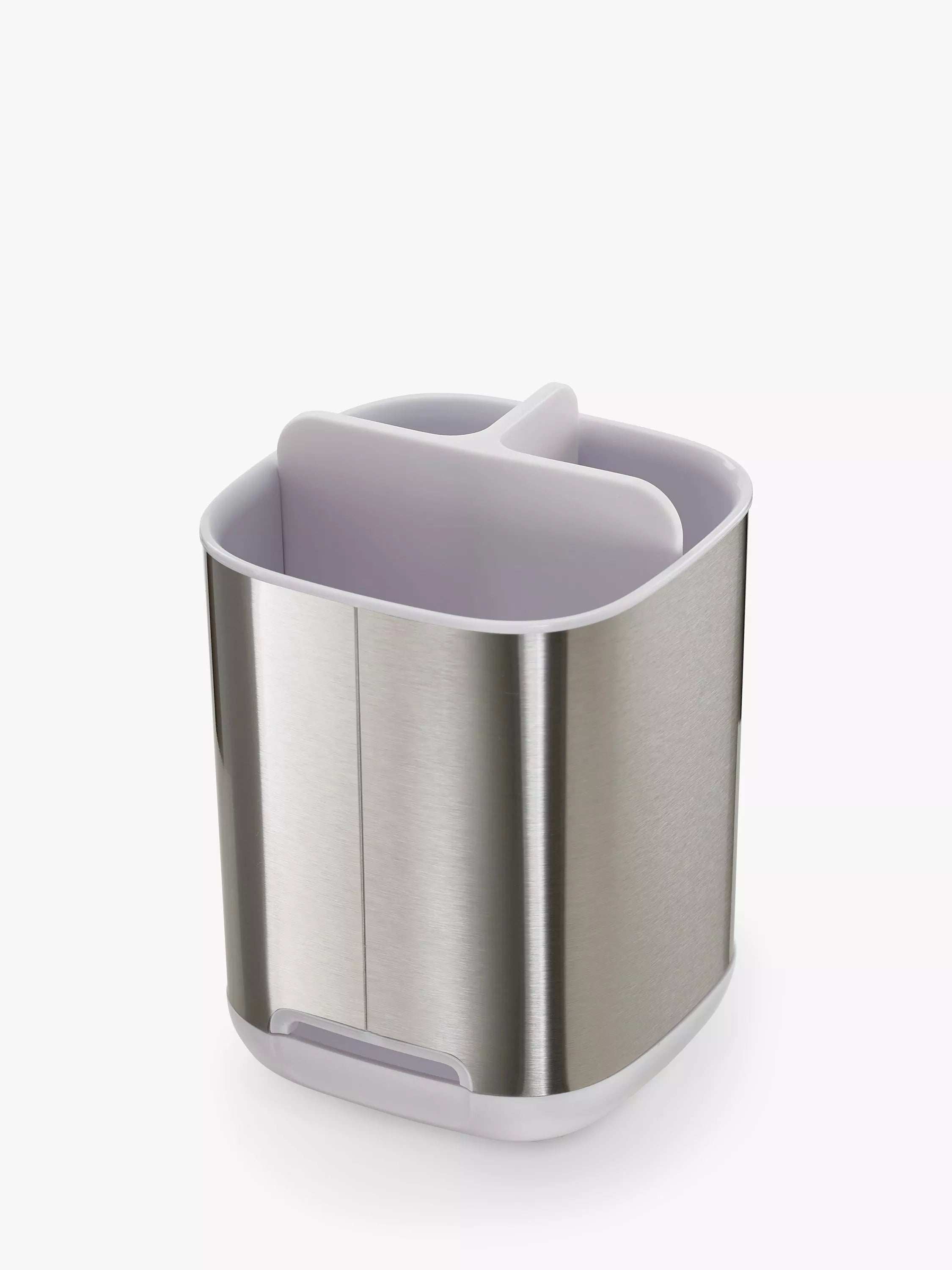Joseph Joseph stainless steel toothbrush holder with ventilation holes, UK version