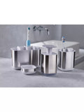 Joseph Joseph stainless steel toothbrush holder with ventilation holes, UK version