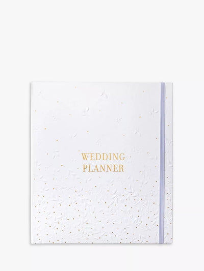 John Lewis Busy B White Wedding Planner Spiral Bound 142 Pages- Buy online at McGrocer