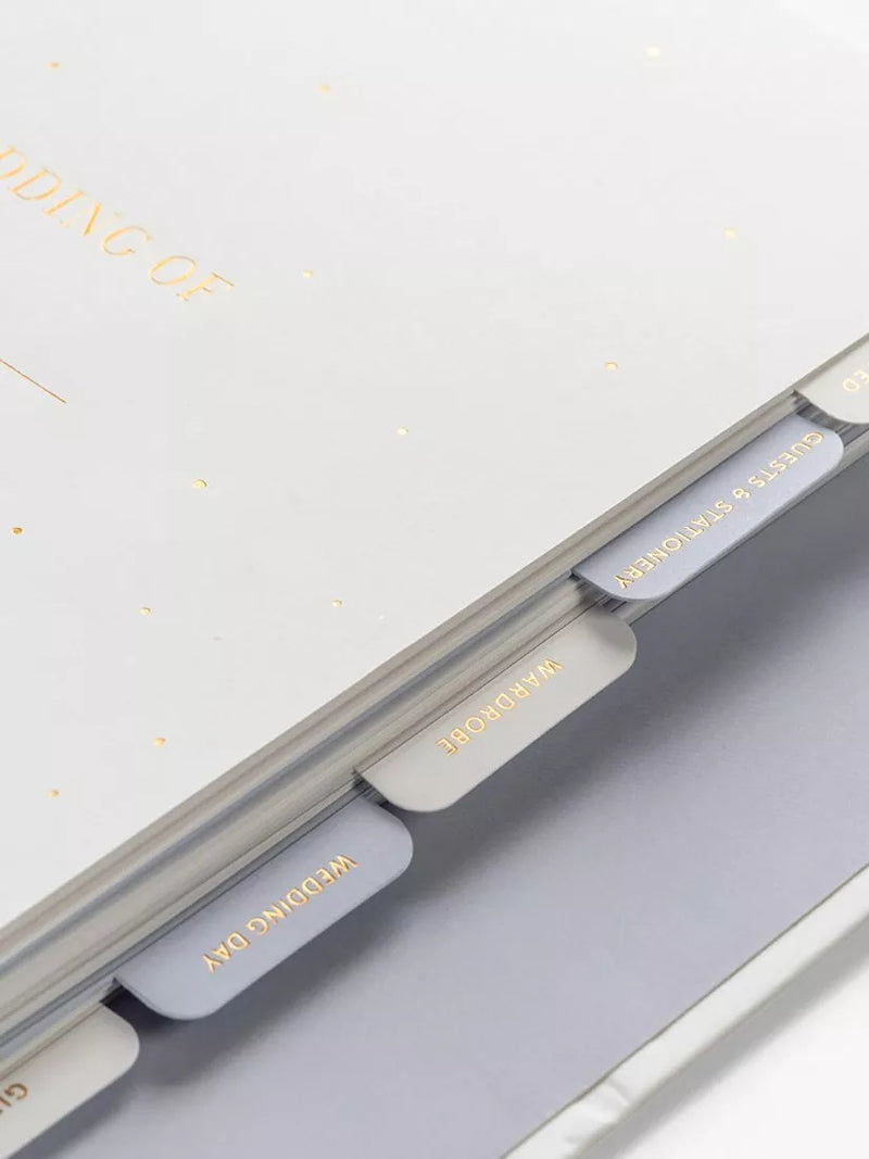 Busy B white wedding planner (British brand)