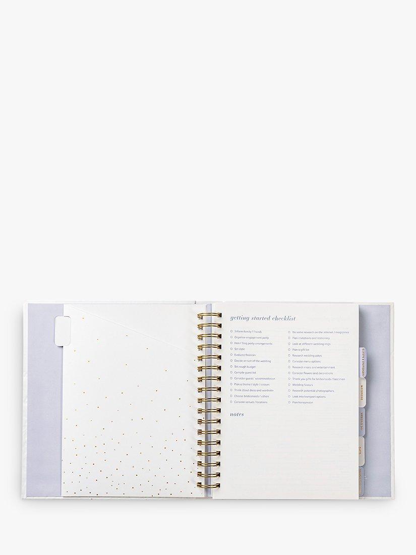 Busy B white wedding planner (British brand)