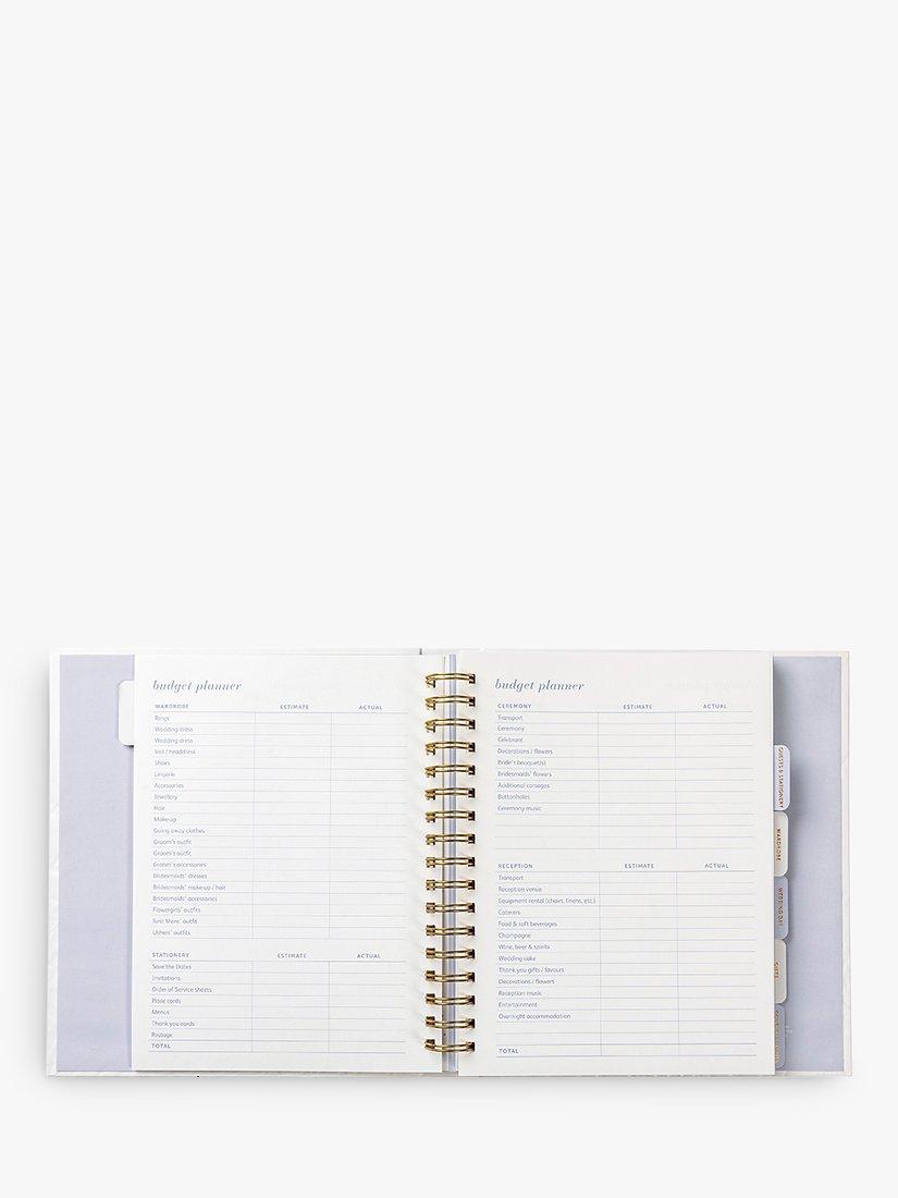 Busy B white wedding planner (British brand)