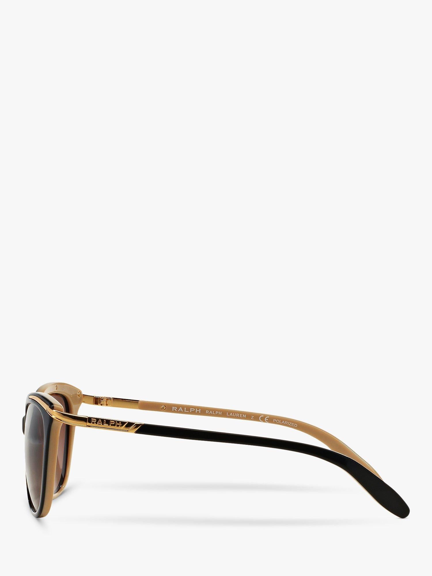 Ralph Lauren cat's eye polarised sunglasses black, UK version