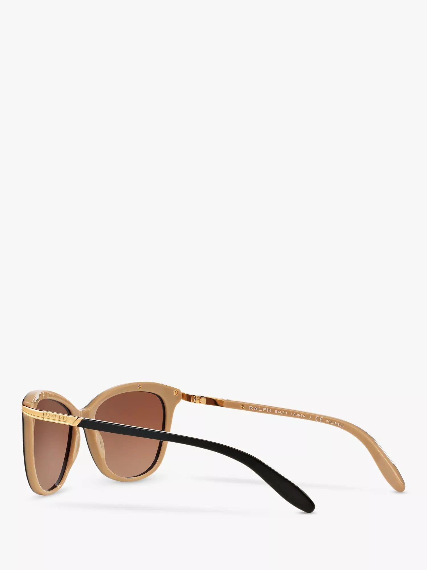 Ralph Lauren cat's eye polarised sunglasses black, UK version