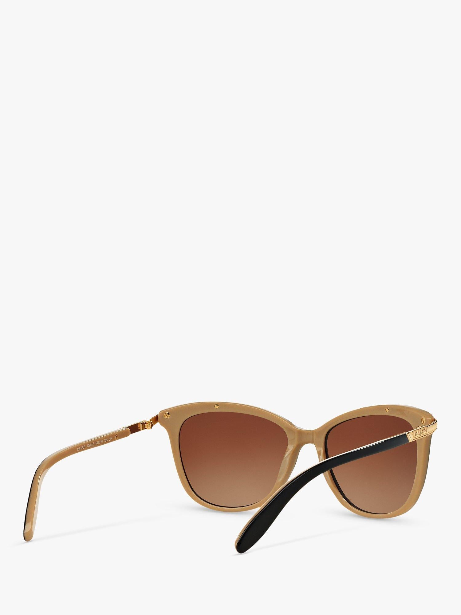 Ralph Lauren cat's eye polarised sunglasses black, UK version