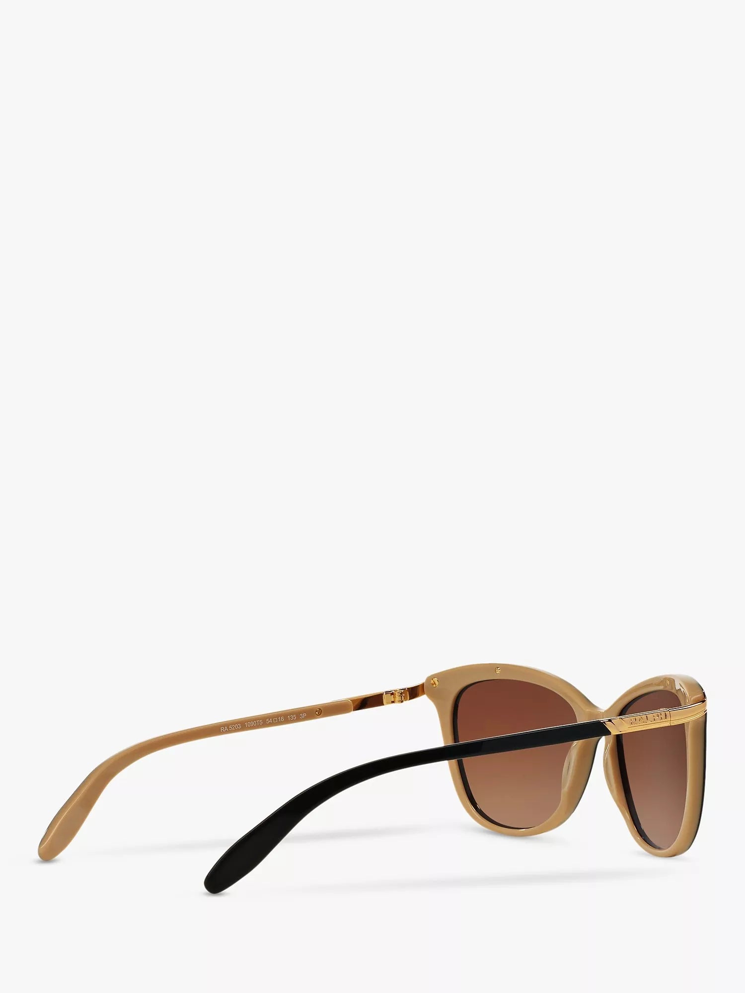 Ralph Lauren cat's eye polarised sunglasses black, UK version