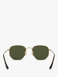 Ray-Ban polarised hexagonal sunglasses 51mm, UK version