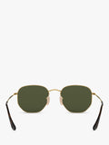 Ray-Ban polarised hexagonal sunglasses 51mm, UK version