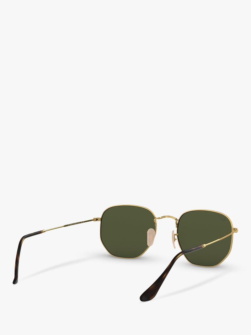 Ray-Ban polarised hexagonal sunglasses 51mm, UK version