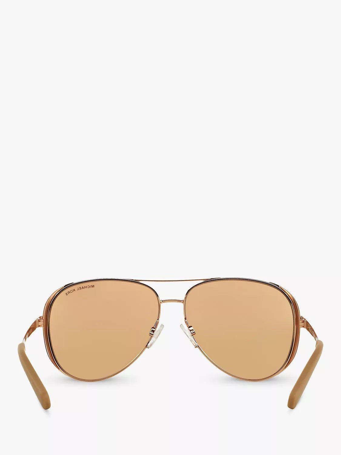 Michael Kors aviator sunglasses gold mirror pink 59mm (British brand)