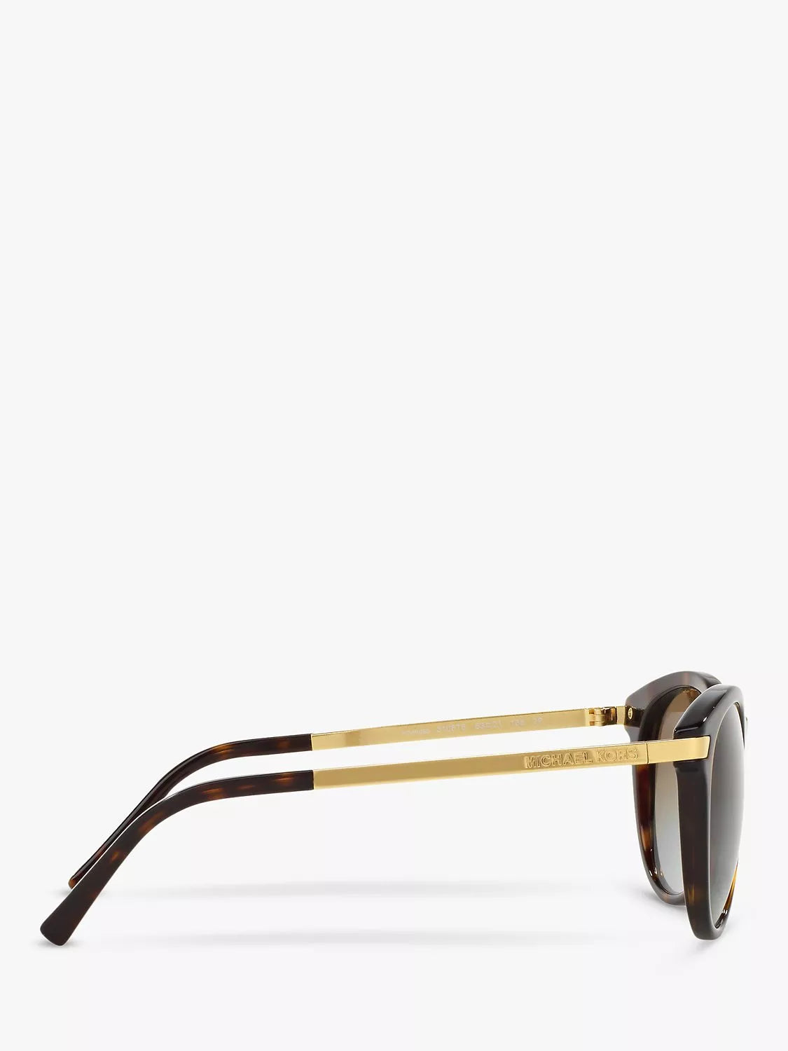 Michael Kors women's polarised round sunglasses tortoise brown gradient, UK version