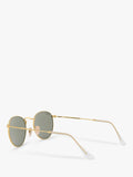 Ray-Ban RB3447 polarised round metal sunglasses 50mm - British product