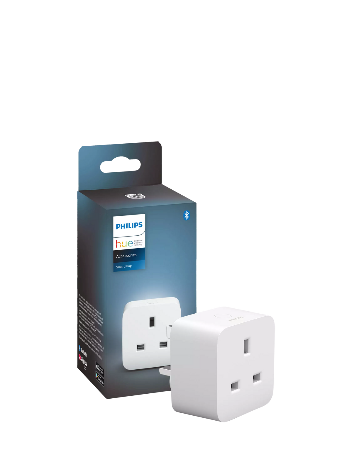 Philips Hue Smart Plug for smart home lighting, British product