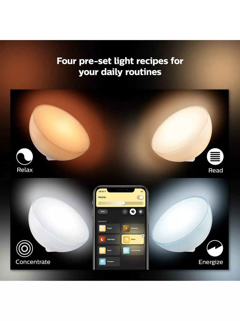 Philips Hue Go multi-colour portable smart light - British product
