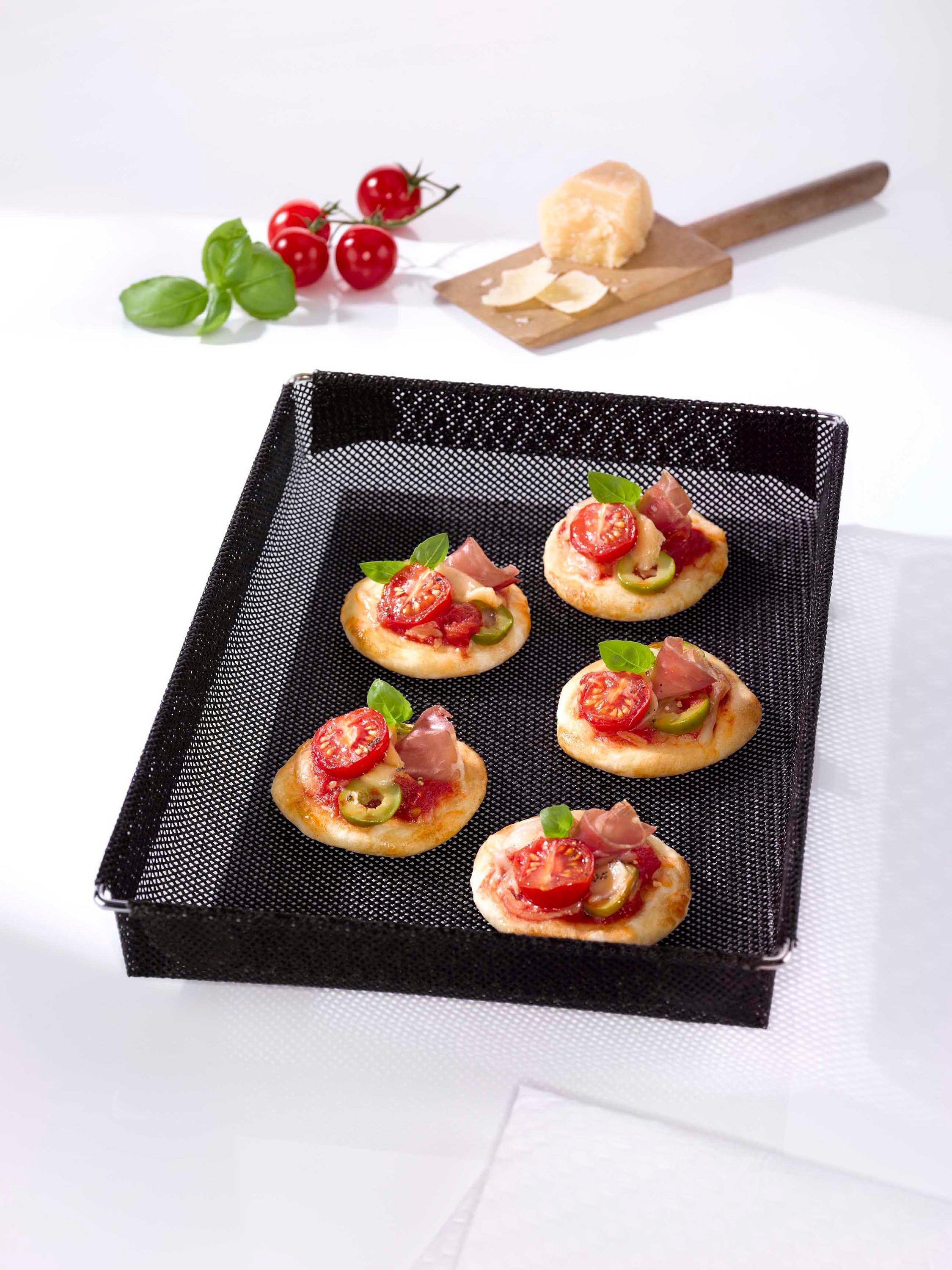 NoStik non-stick oven crisper basket large (British brand)