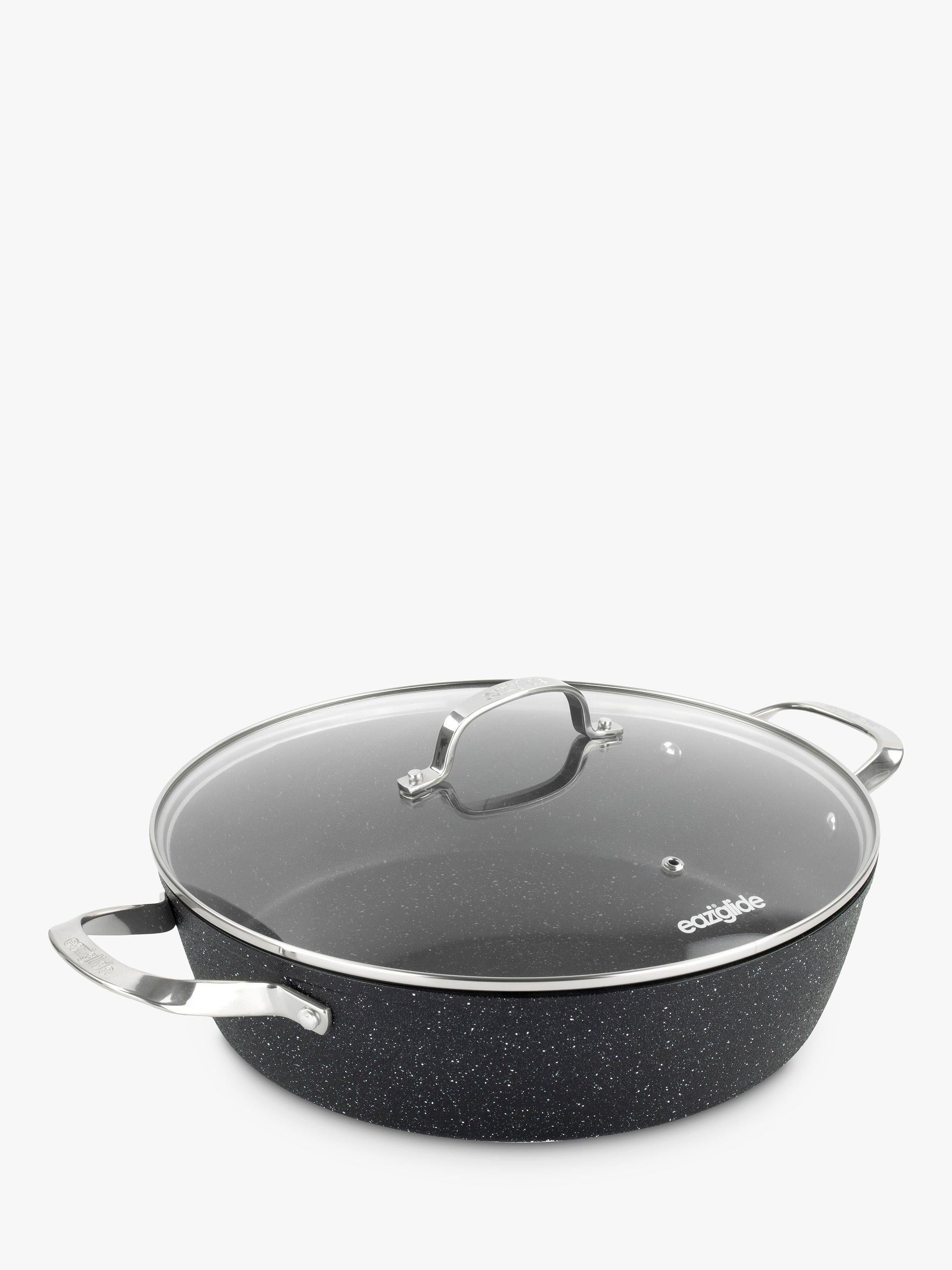 Eaziglide Neverstick2 Aluminium Non-Stick Shallow Casserole 32cm - British product