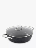 Eaziglide Neverstick2 Aluminium Non-Stick Shallow Casserole, 32cm