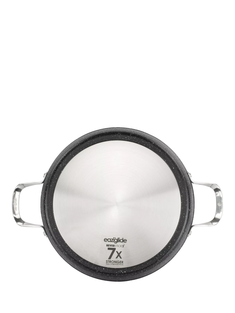Eaziglide Neverstick2 Aluminium Non-Stick Shallow Casserole 32cm - British product