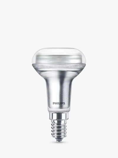John Lewis Philips 4W SES LED Dimmable R50 Reflector Bulb, Warm White- Buy online at McGrocer