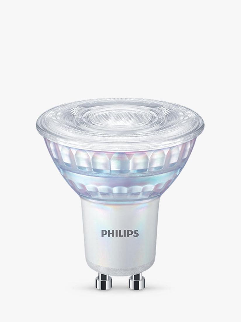 Philips LED spotlight bulb dimmable warm white pack of 3, UK version