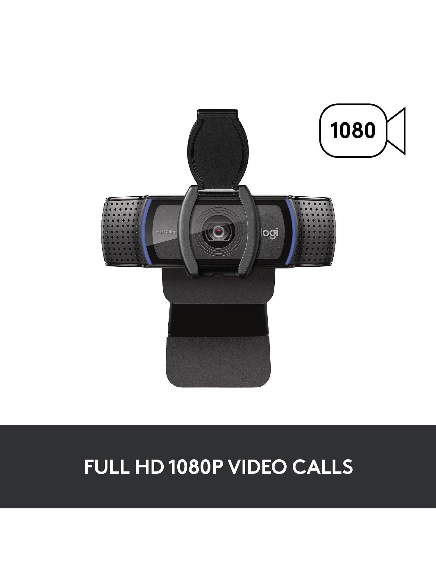 Logitech C920s Webcam black, imported from the UK