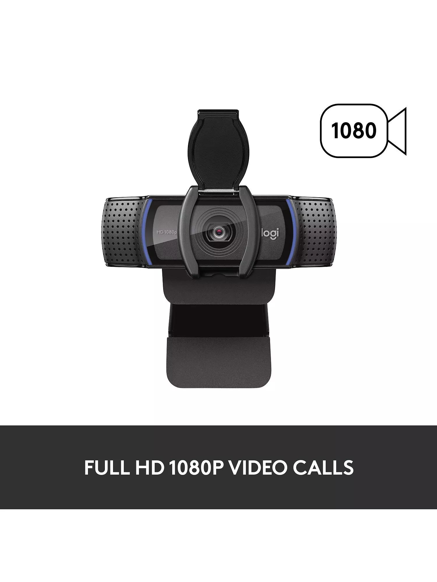 Logitech C920s Webcam black, imported from the UK