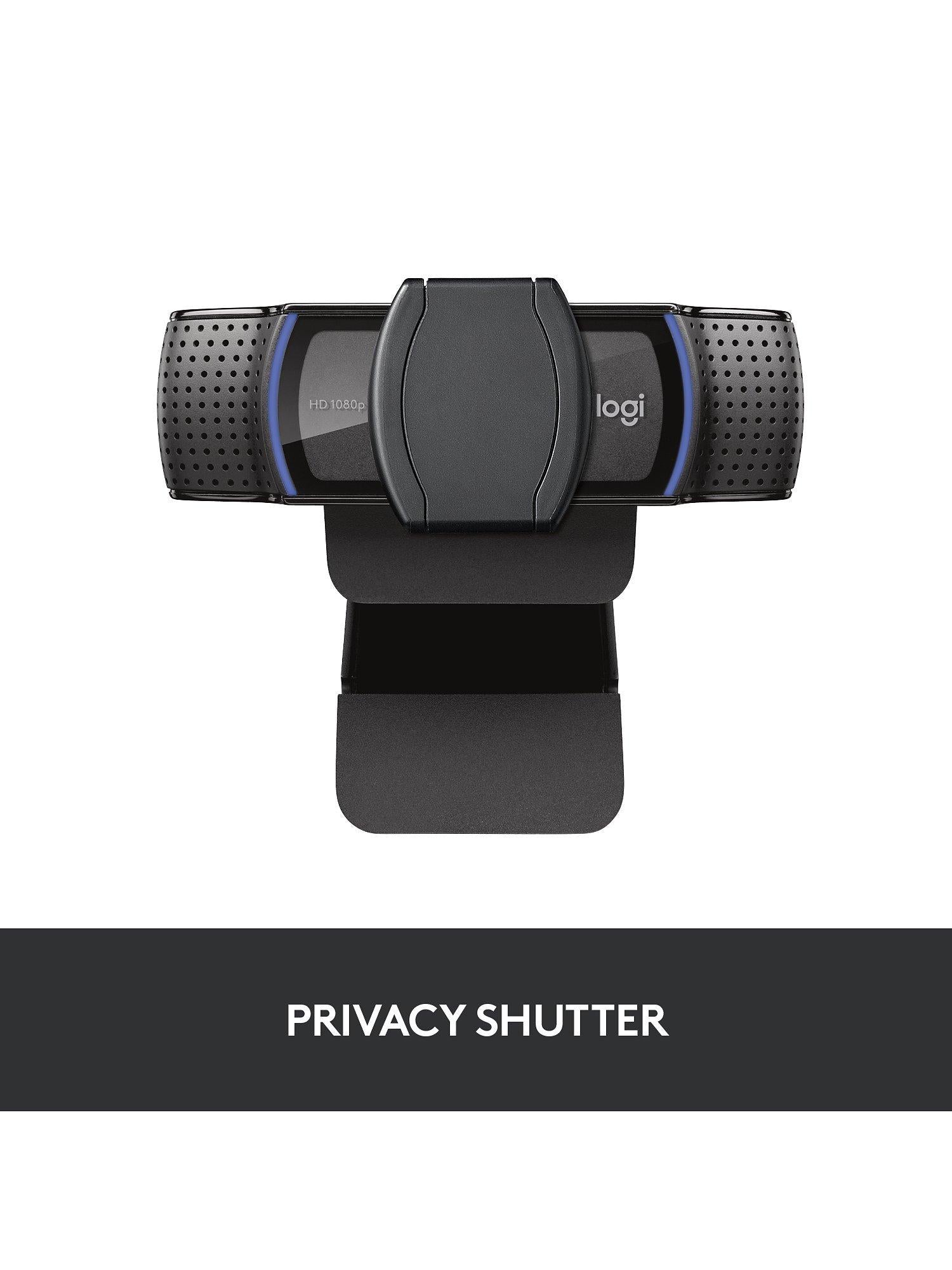 Logitech C920s Webcam black, imported from the UK