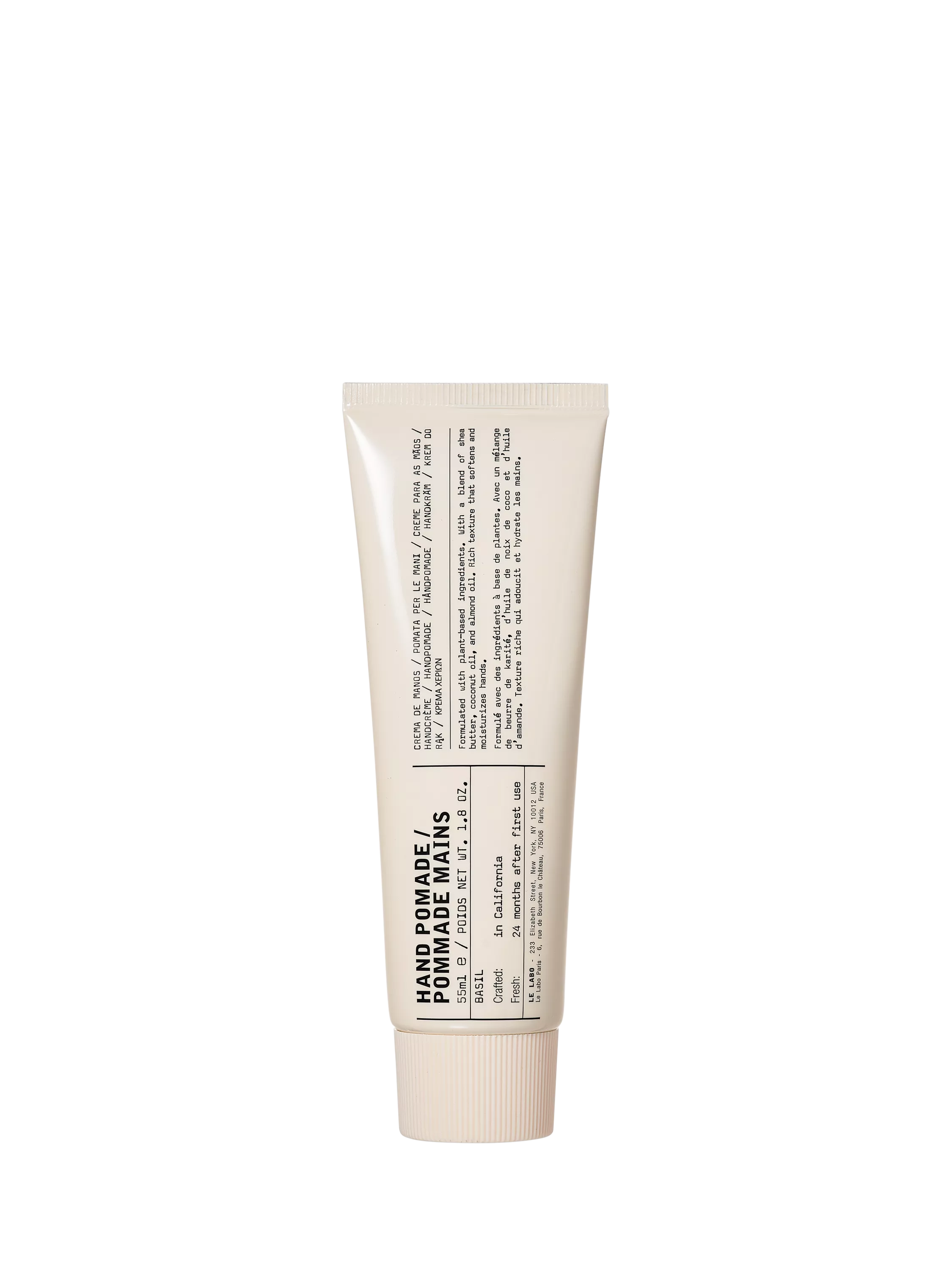 Le Labo Basil Shea Butter hand pomade 55ml, UK version