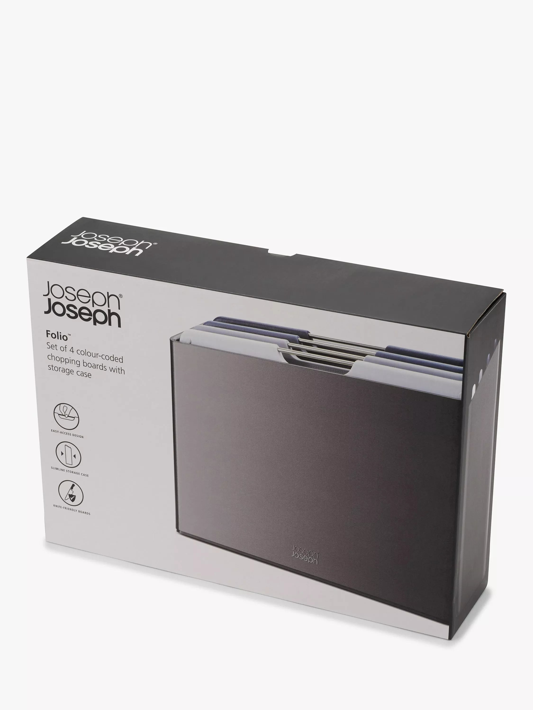 Joseph Joseph Folio chopping board set of 4, imported from the UK