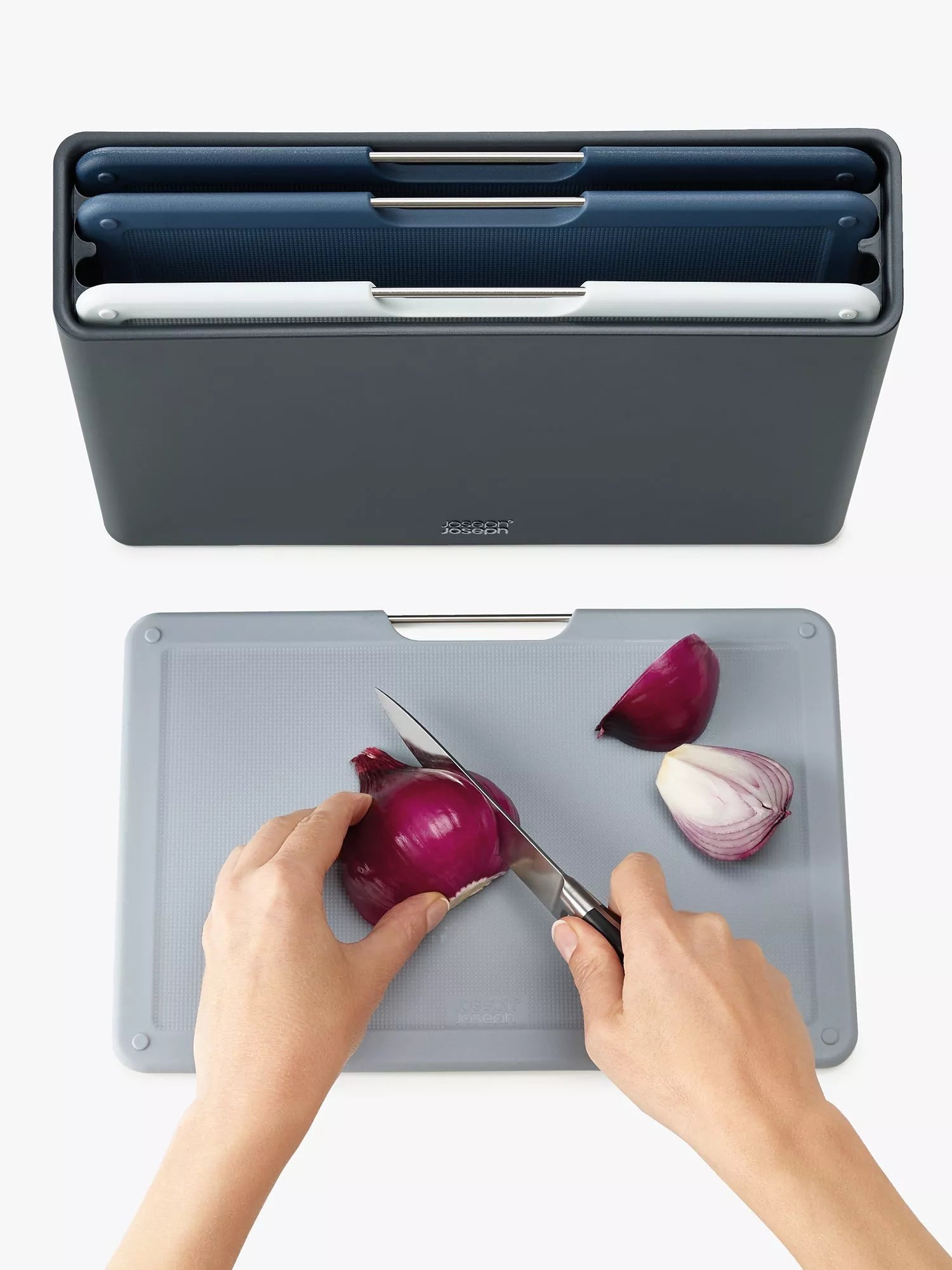 Joseph Joseph Folio chopping board set of 4, imported from the UK