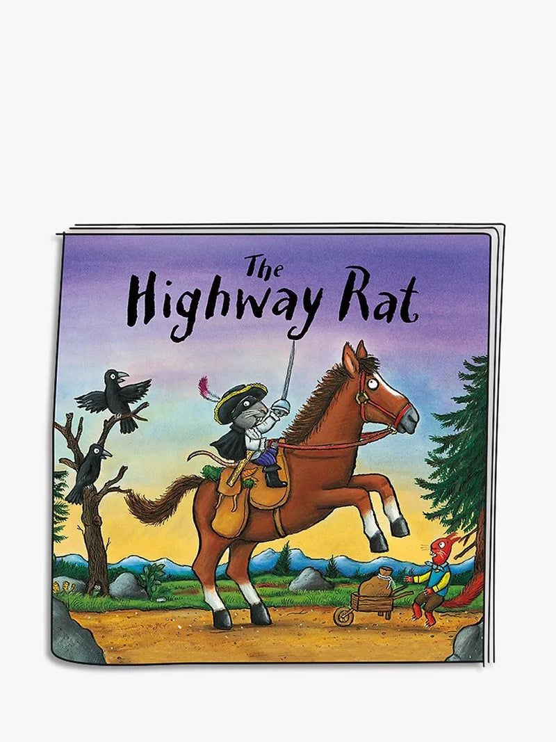 tonies Highway Rat audio character with magnetic attachment for play systems (British brand)