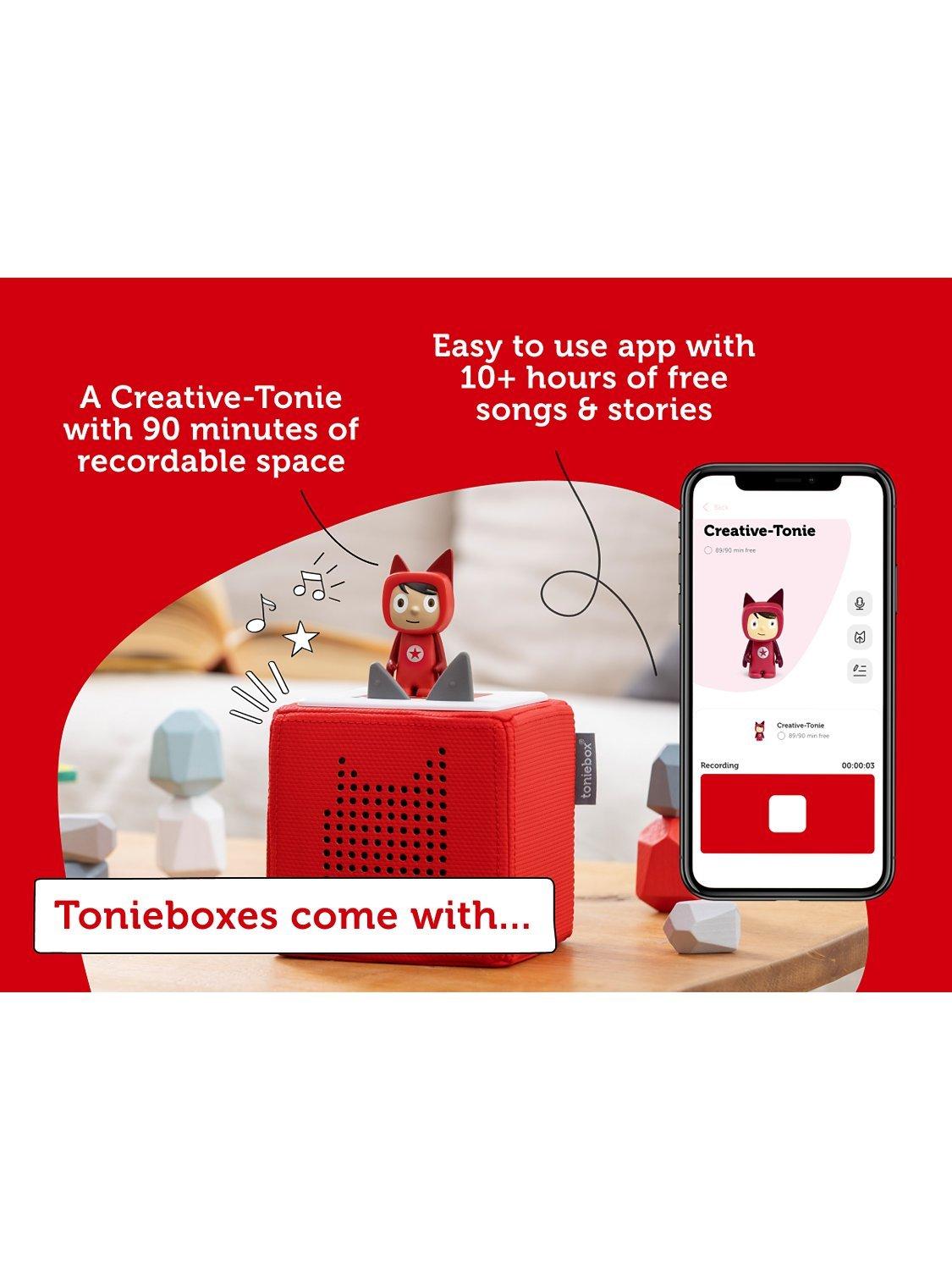 Tonies Toniebox digital audio player starter pack (British brand)