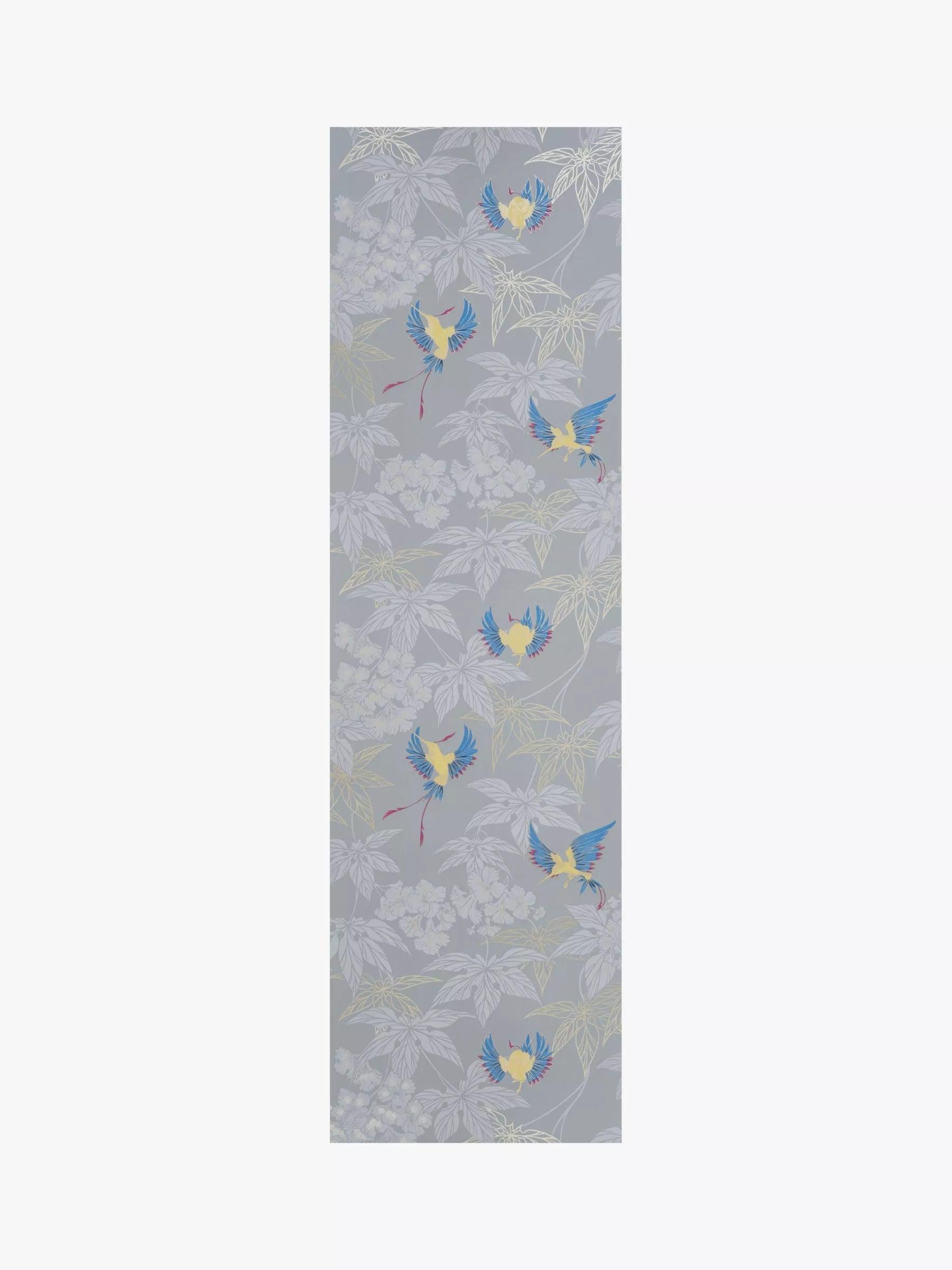 Osborne & Little Grove Garden Wallpaper, Grey/Yellow