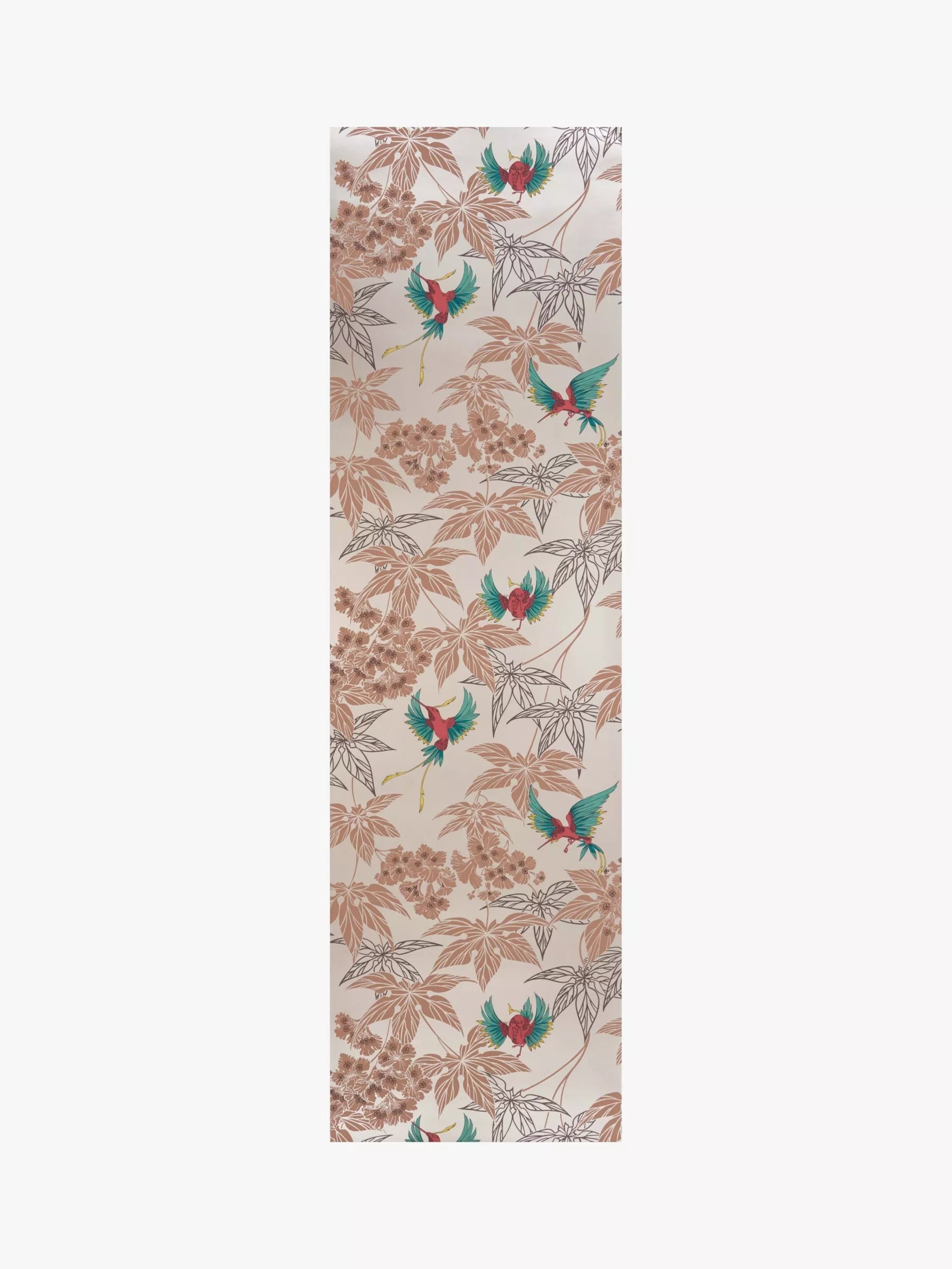 Osborne & Little Grove Garden Wallpaper, Copper/Brick Red