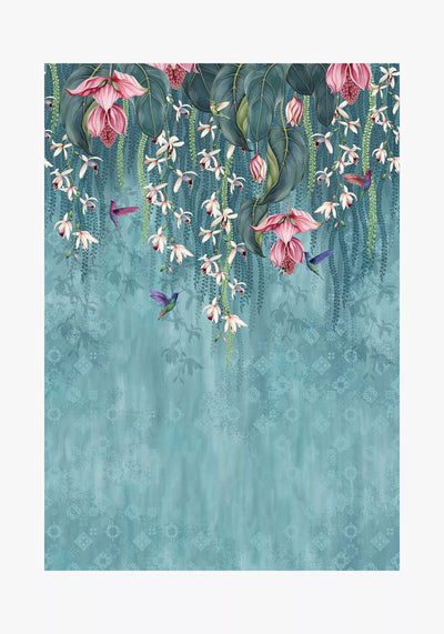 John Lewis Osborne & Little Trailing Orchid Floral Wallpaper 10m x 70cm- Buy online at McGrocer