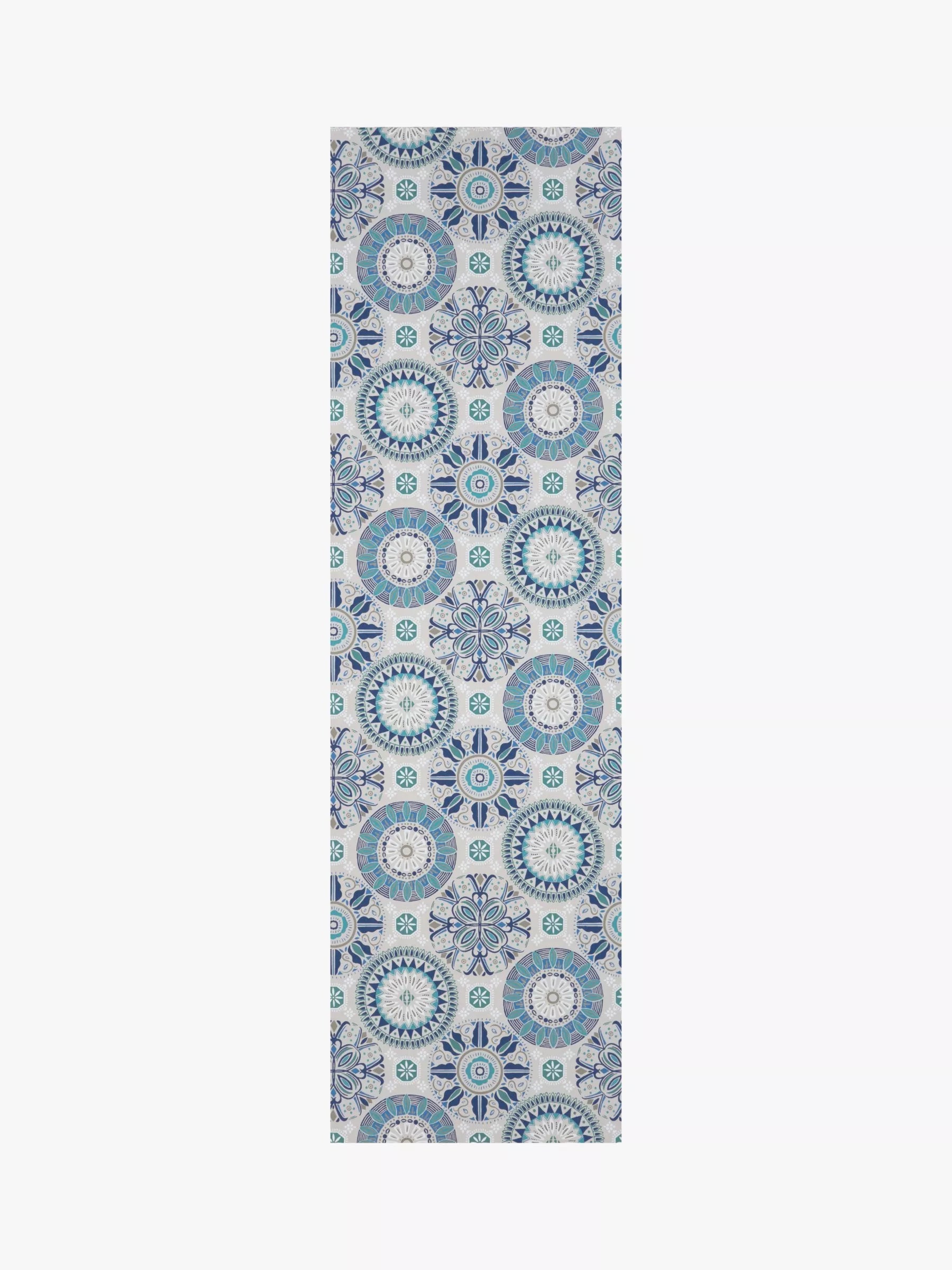 Osborne & Little Rosetta Wallpaper, Grey/Blue