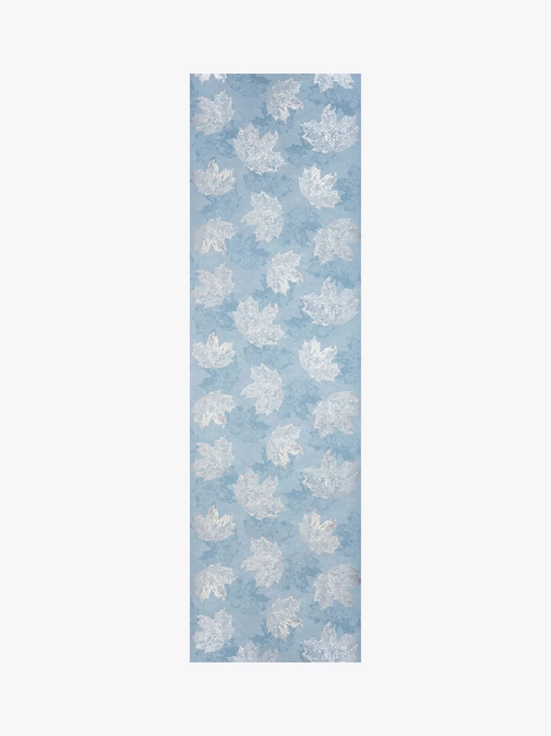 Osborne & Little Sycamore Wallpaper, Blue/Silver