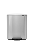 Brabantia Bo Pedal Recycling Bin, 30L & 30L