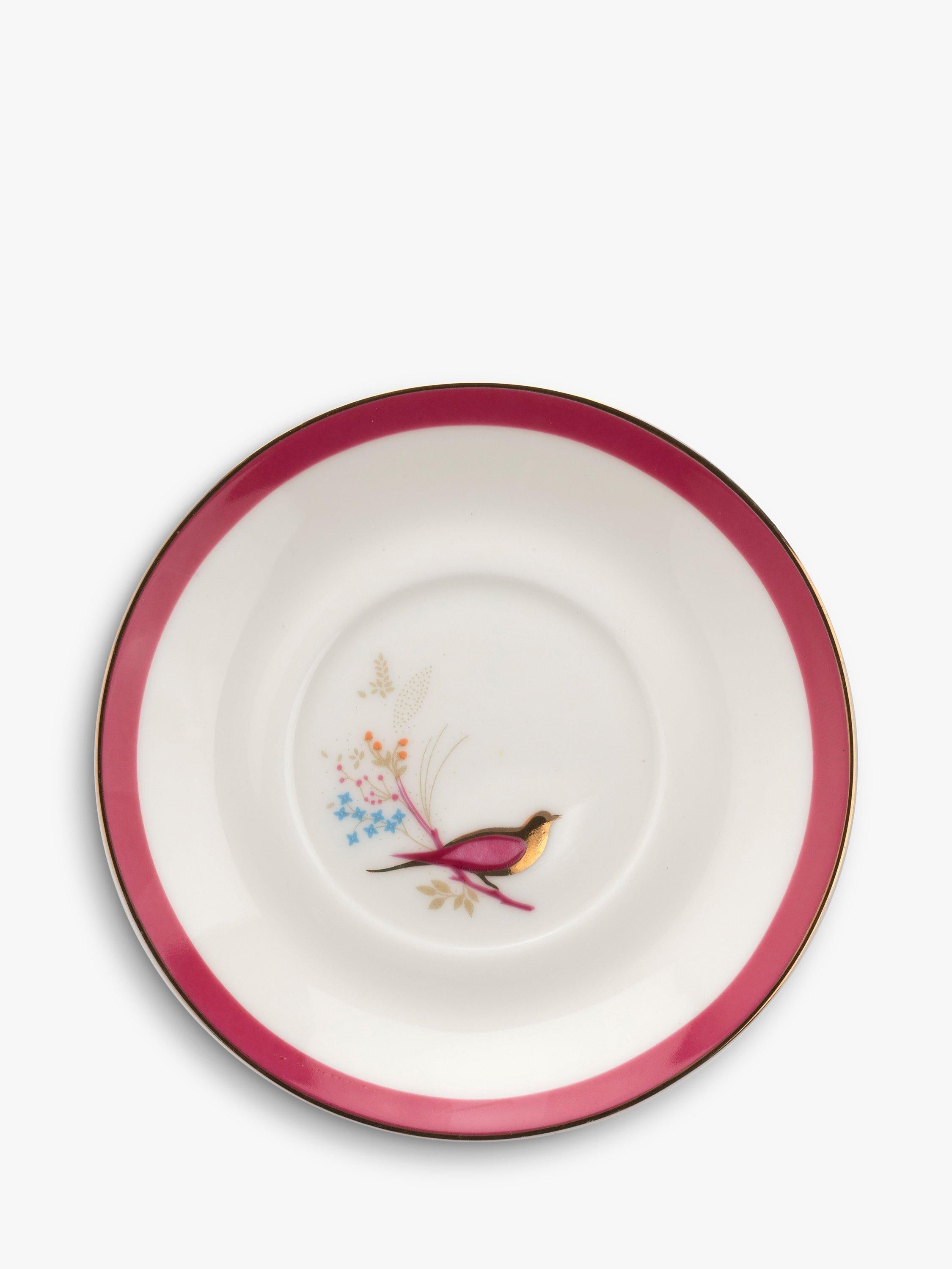 Sara Miller birds espresso mugs set of 4 100ml (British brand)