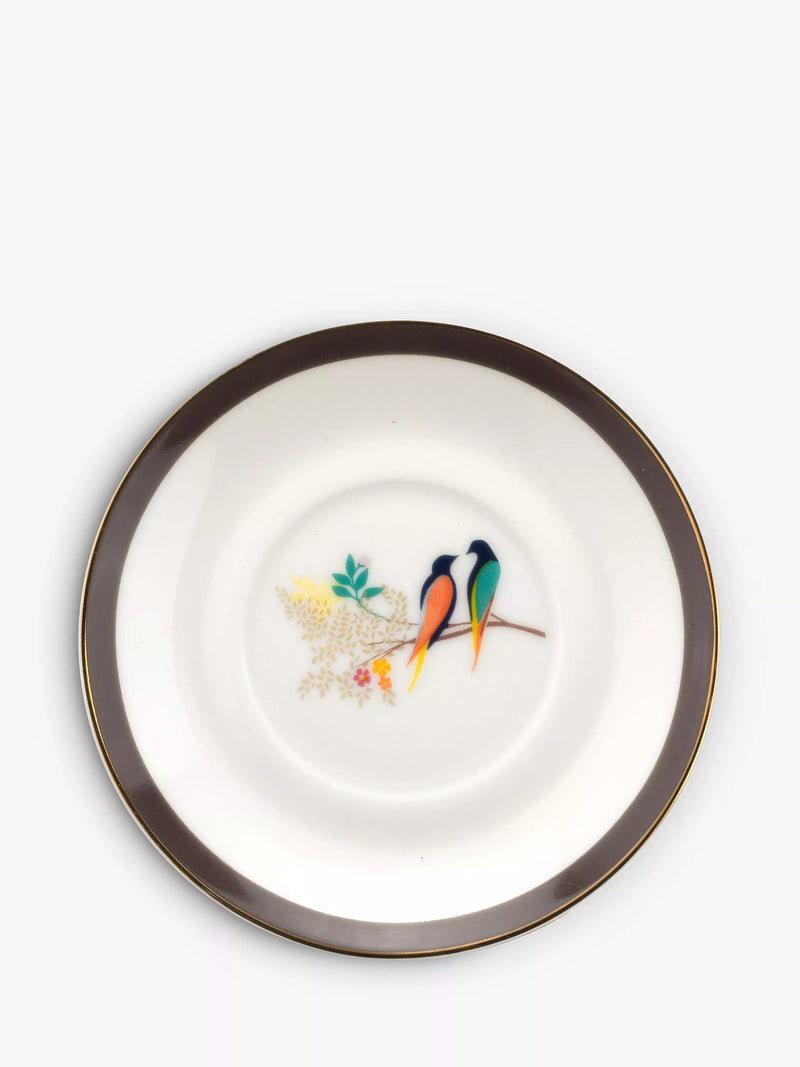 Sara Miller birds espresso mugs set of 4 100ml (British brand)