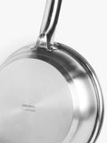John Lewis Classic Uncoated Stainless Steel Frying Pan, UK version
