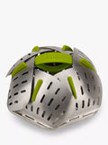 Joseph Joseph Bloom stainless steel folding steamer basket Silver, UK version