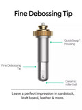 Cricut debossing tip with housing, craft machine accessory - British product
