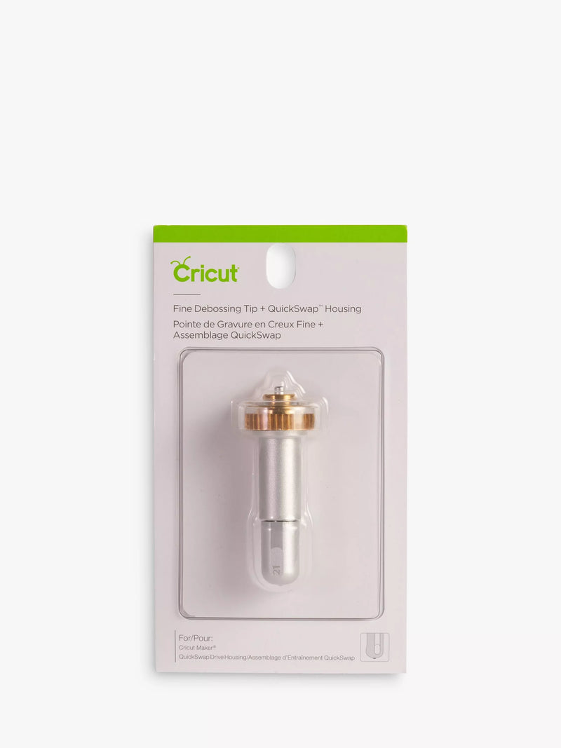 Cricut debossing tip with housing, craft machine accessory - British product