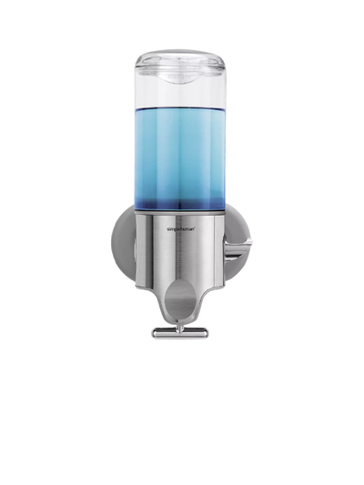 John Lewis Simplehuman Wall Mounted Shower Soap Pump Dispenser Single Soap Dispenser- Buy online at McGrocer