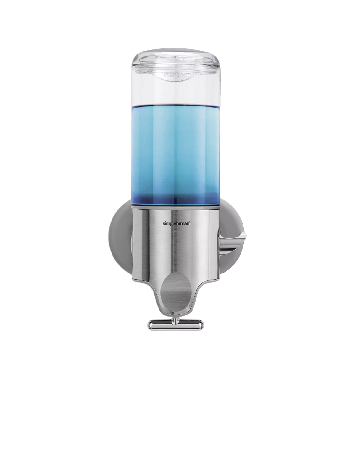 Simplehuman wall-mounted shower soap pump dispenser Single (British brand)