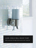 Simplehuman wall-mounted shower soap pump dispenser Single (British brand)