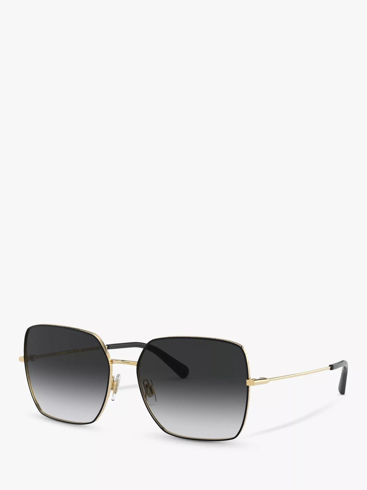 Dolce & Gabbana square sunglasses gradient lens metal frame 57mm - British product