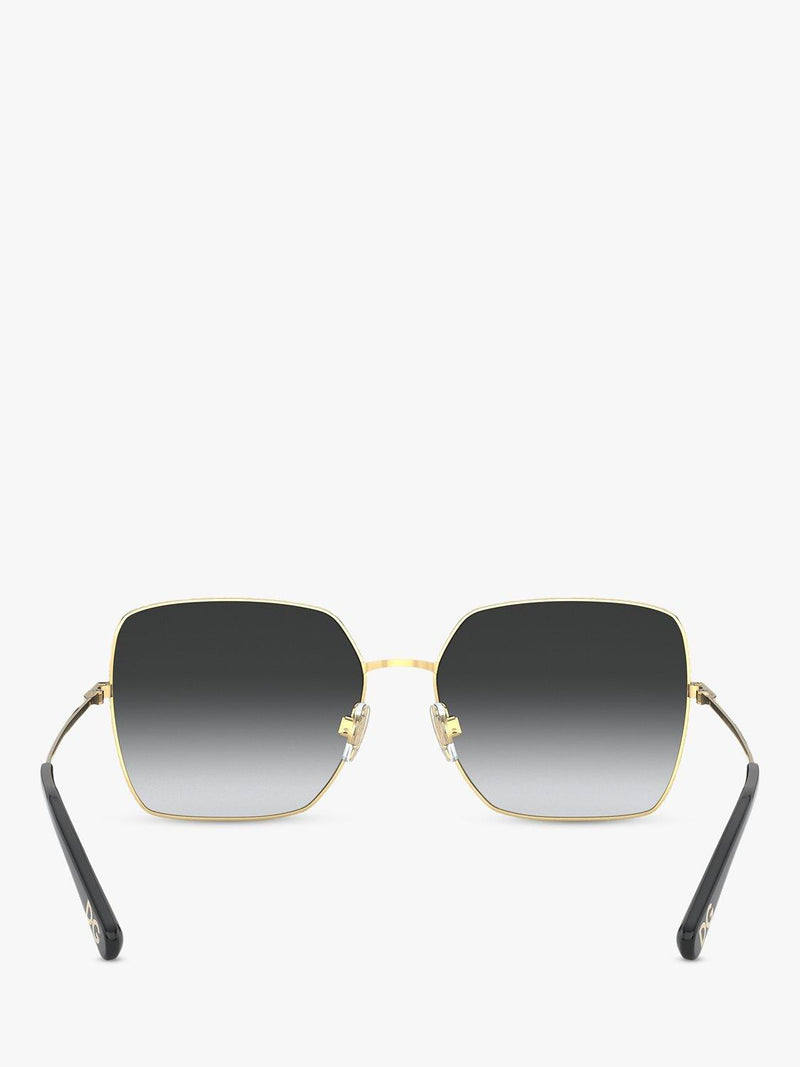 Dolce & Gabbana square sunglasses gradient lens metal frame 57mm - British product