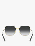 Dolce & Gabbana square sunglasses gradient lens metal frame 57mm - British product